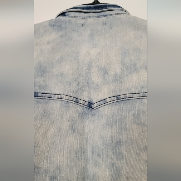 Jean vest with US Flag pattern - Picture 3 of 7